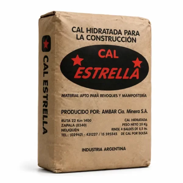 Cal Estrella 20 Kg