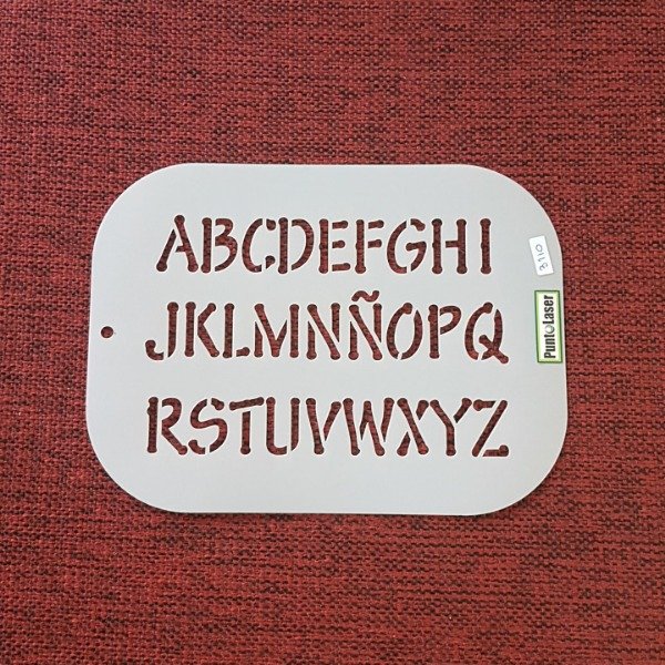 Producto - Stencil - 20 x 15 cm - Cod. 3110