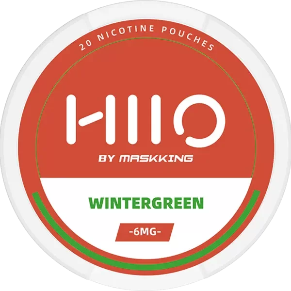 Producto - (POUCH DE NICOTINA) HIIO MASKKING - 6MG - WINTERGREEN