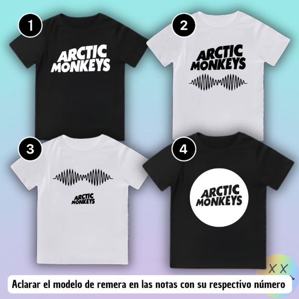 Producto - Baby Tee Arctic Monkeys #1