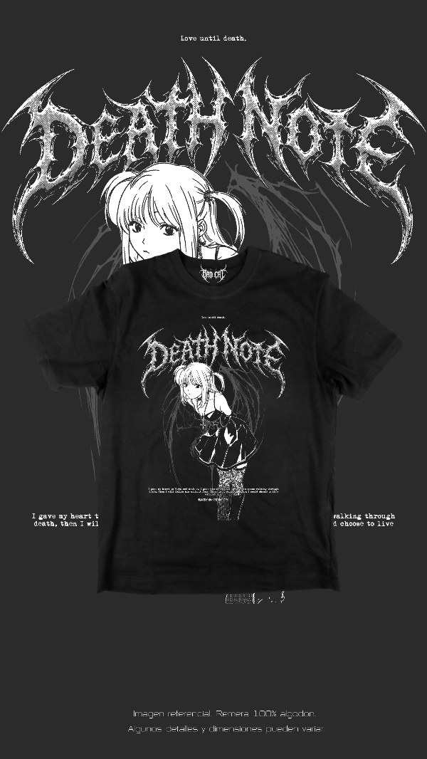 Producto - Remera Misa Amane - 0