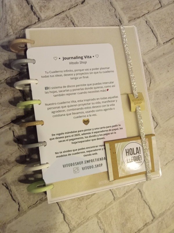 Producto - Journaling Vita - 2
