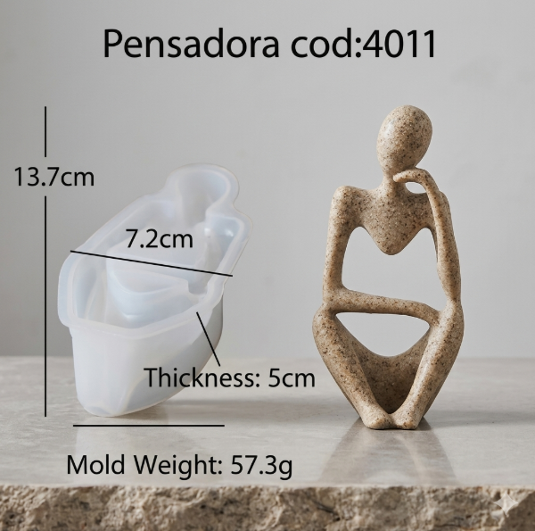 Producto - Molde pensadora 4011
