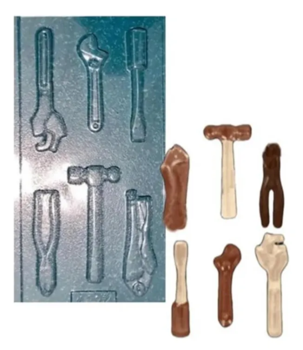 Producto - Placa molde de herramienta para chocolate constructor