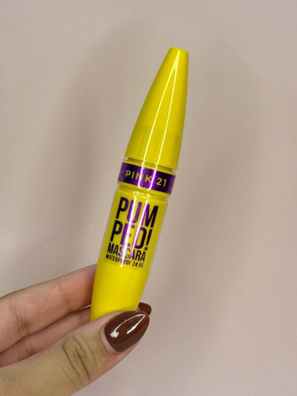 Producto - Máscara para pestañas Pum Ped waterproof Cepillo 2 (curvado) - PINK 21