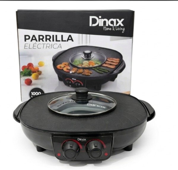 Producto - Parrilla electrica 1200w 2 en 1