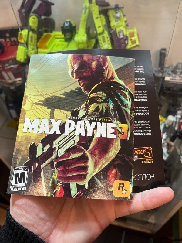 Producto - MANUAL PLAYSTATION 3 MAX PAYNE 3