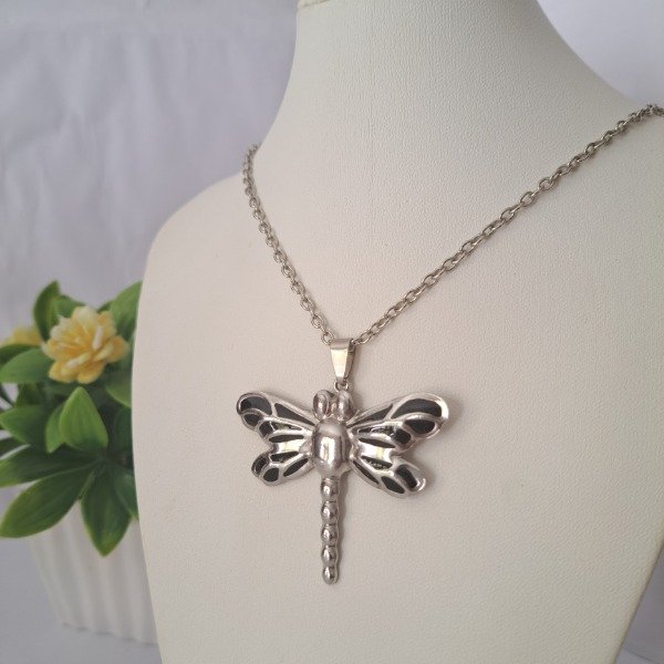 Producto - Collar Libélula con Negro