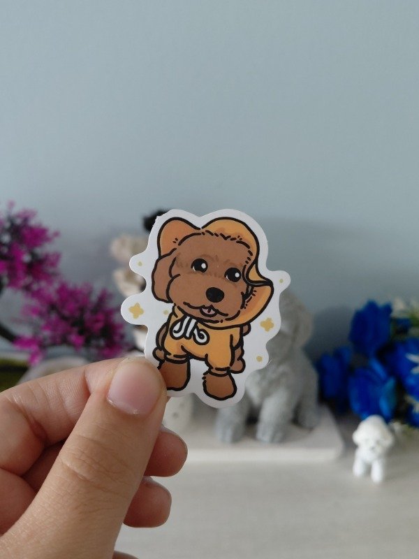 Producto - Sticker "Perritos cute" 532