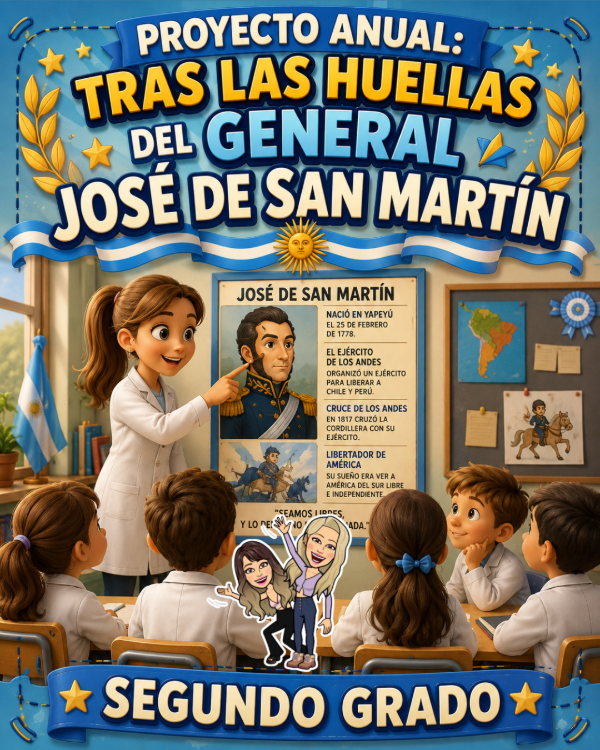 Producto - PROYECTO ANUAL. TRAS LAS HUELLAS DEL GENERAL JOSÉ DE SAN MARTIN. SEGUNDO GRADO