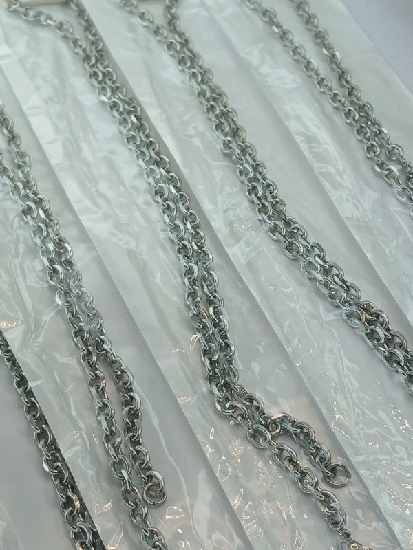 Producto - Cadena GRUESA por UNIDAD tamaño de 50 cm acero quirúrgico