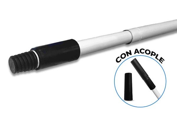 Producto - Cabo a rosca extensible a 3 mt con acople - Liviano - hierro