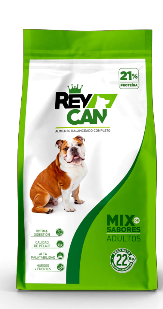 Producto - REY CAN ADULTO MIX X 22KG
