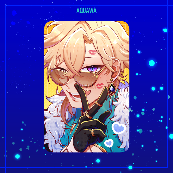 Producto - Photocard de Aventurine kiss