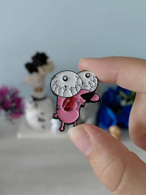 Producto - Pin metalizado - Coraje #0078