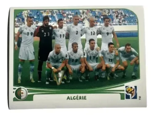 Producto - Mundial Sudafrica 2010 Seleccion De Argelia 220 (usado)