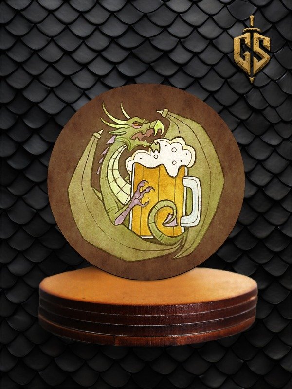 Producto - Posavasos Beers and Dragons