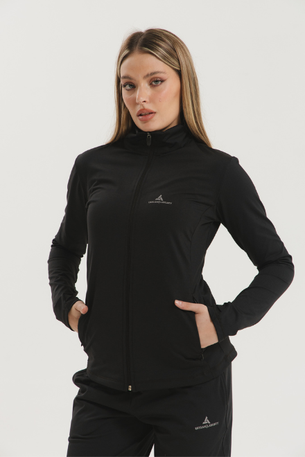 Producto - CAMPERA URBAN LUXURY RUN BODY - NEGRA (S)