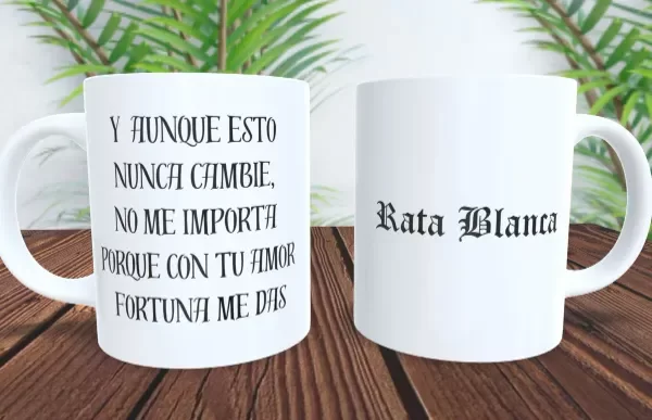 Producto - Taza - Rata Blanca frase 8