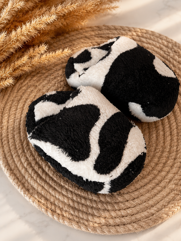 Producto - Pantuflas de peluche estampadas