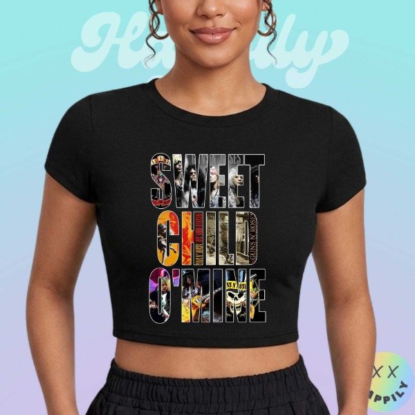 Baby tee guns n' roses #14
