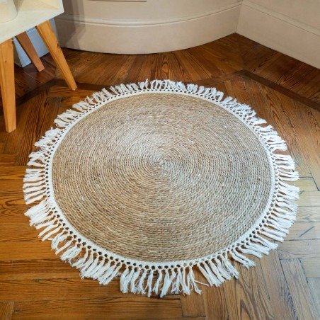 Producto - ALFOMBRA CIRCULAR CON FLECOS - 0