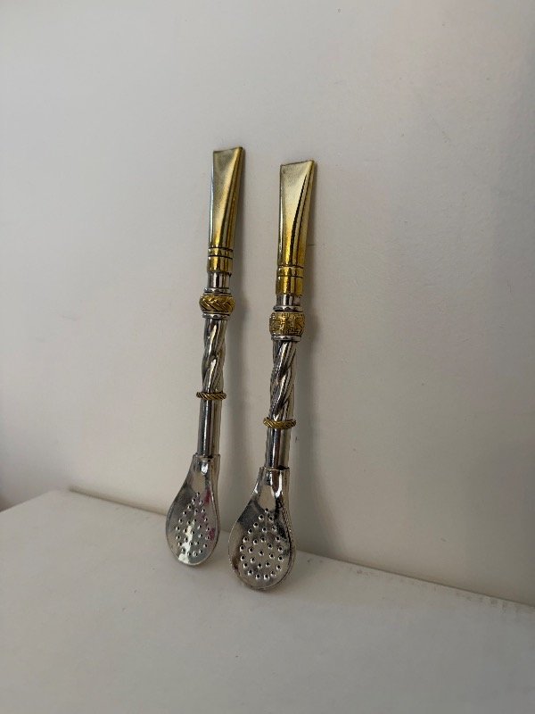 Producto - Bombillon Recto Alpaca y Bronce