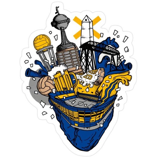 Producto - Sticker Boca 1