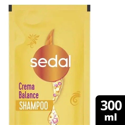 Producto - Recarga Económica Shampoo Sedal Crema Balance Y Ceramidas X 300 Ml