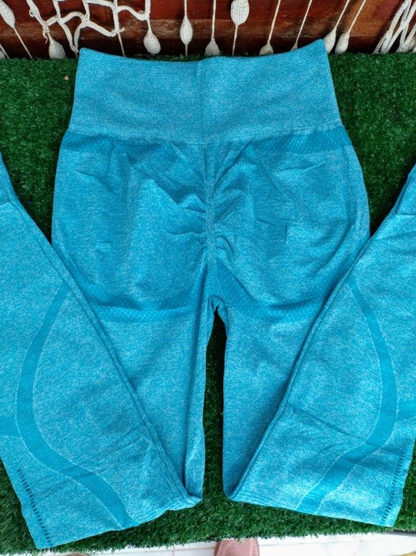 Producto - CALZA PUSH UP - CELESTE