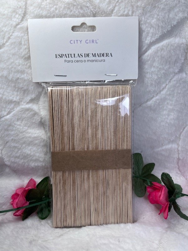 Producto - Espátula de madera city girl n