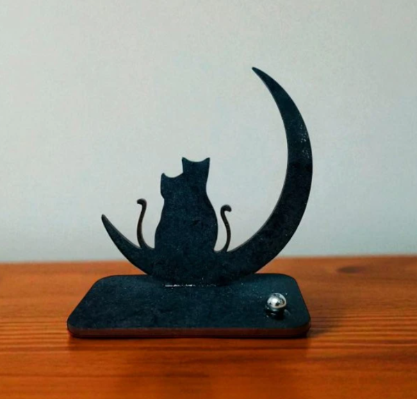 Producto - Portasahumerio Pareja de Gatos