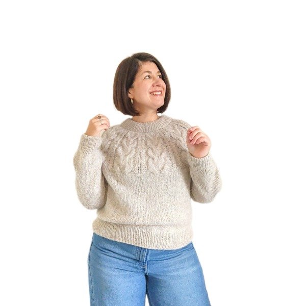 Producto - Clases Grabadas Snowy Forest de Midori Hirose por Frida Tejidos