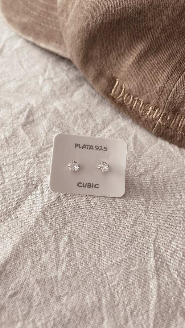 Producto - Aros Cubic Plata 925