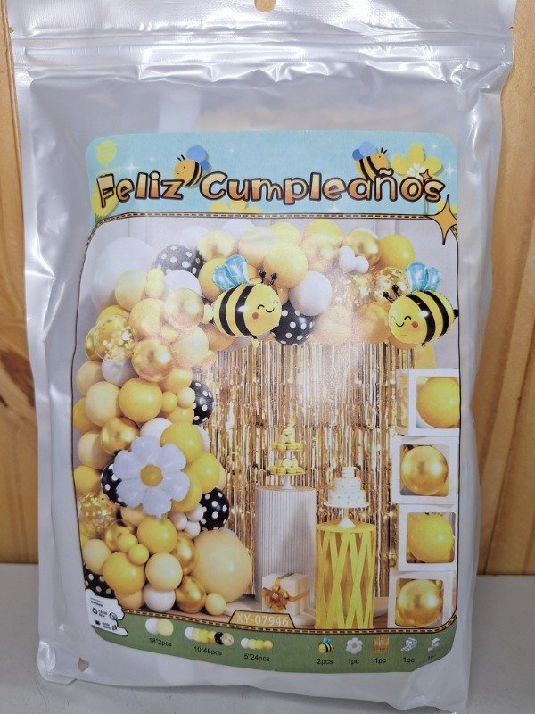 Producto - Set globos abejita 80 piezas
