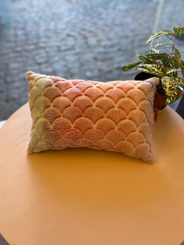 Producto - Almohadón luminoso escamas de colores