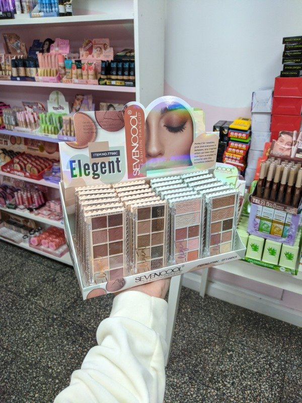 Producto - Paleta de sombras con brillos