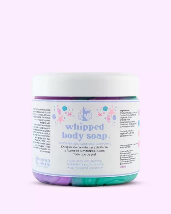 Producto - Jabón Batido Corporal de Lavanda y Árbol de Té Ocean Skin