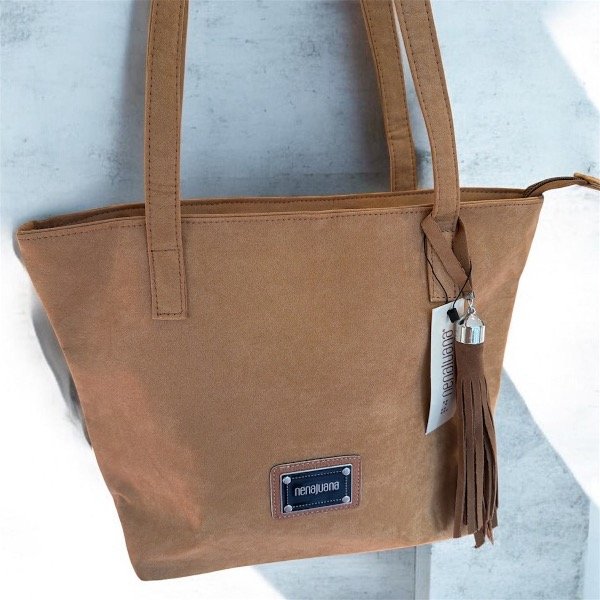 Producto - Cartera TOTE símil gamuza - 1