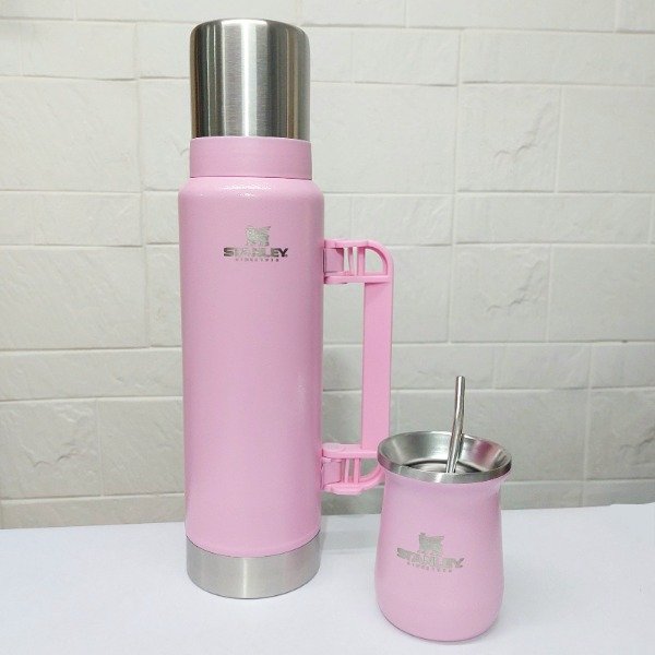 Producto - Set Termo Stanley 1.2Lts + Mate 260ml Rosa