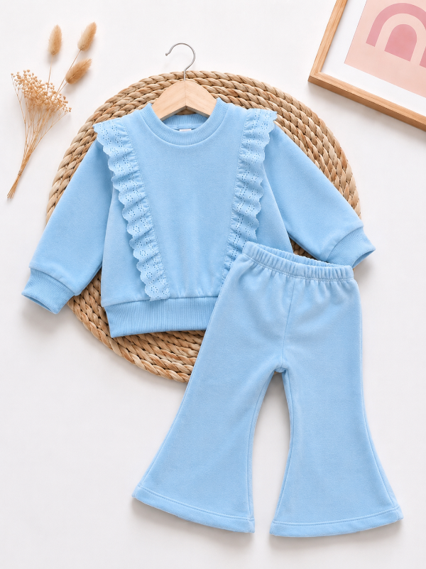 Producto - CONJUNTO ENCANTO CELESTE (BUZO + PANTALÓN OXFORD)
