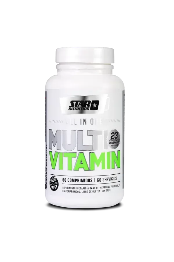Producto - Star Nutrition All in One multivitaminico - 60 CAPS - 0
