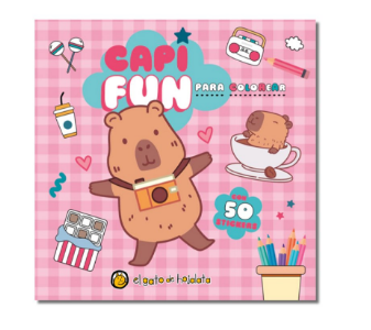 Producto - Libro Capi Fun para colorear 6198
