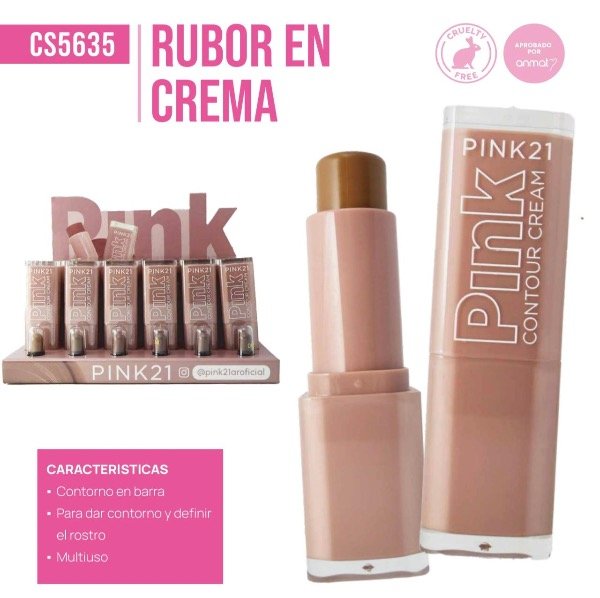 Producto - Pink 21 contorno en crema