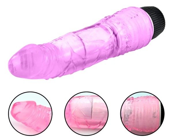 Producto - CONSOLADOR VIBRADOR DILDO DE SILICONA - 0