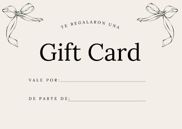 Producto - GIFT CARD