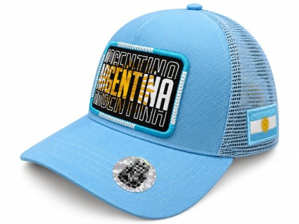 Producto - Afa Argentina Trucker Celeste Malla Celeste