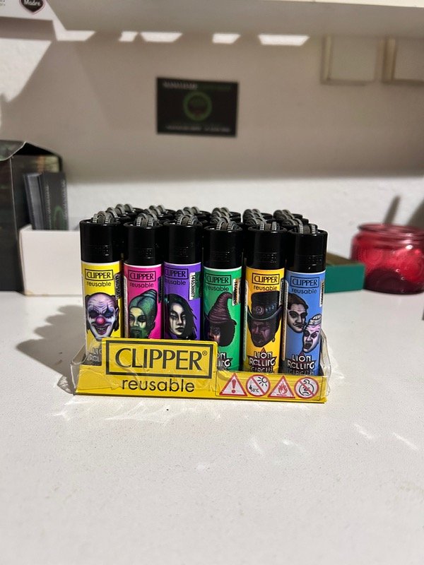 Producto - Encendedor Clipper Lion Rolling Circus