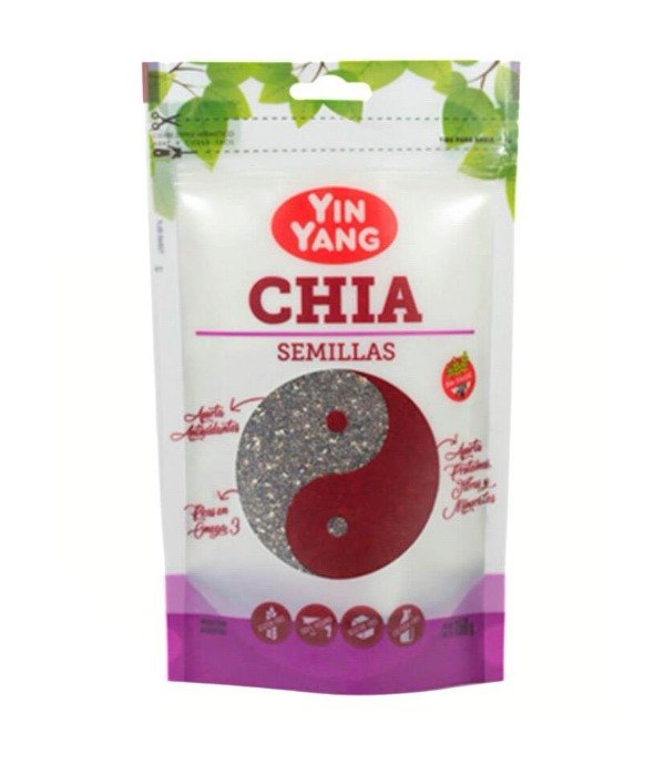 Producto - Semillas de Chia por 150gr - Yin Yang-