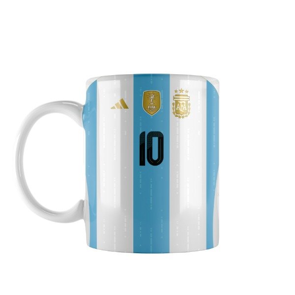 Producto - Taza Cerámica Camiseta Argentina Titular 2022